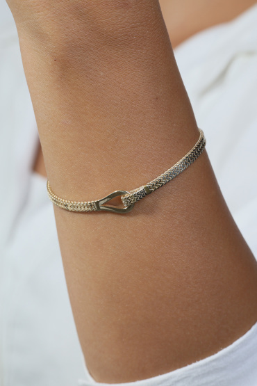 14 Ayar Altın İtalyan Düğüm Bileklik - Naze Kuyumculuk