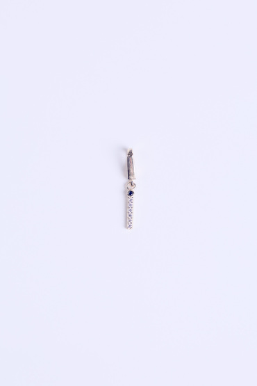 14 Ayar Altın Kolye - Bileklik - Küpe Charm Uç İ Harfi - Naze Kuyumculuk