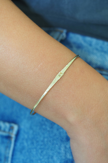 14 Ayar Altın Lades Model Kelepçe - Naze Kuyumculuk